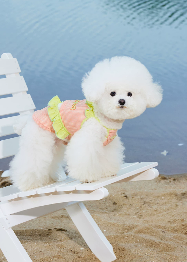 Beach Holiday Strap Cami Pet Outfit