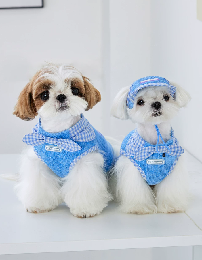 Spring Summer Casual Pet Vest for Bichon Yorkie Dogs