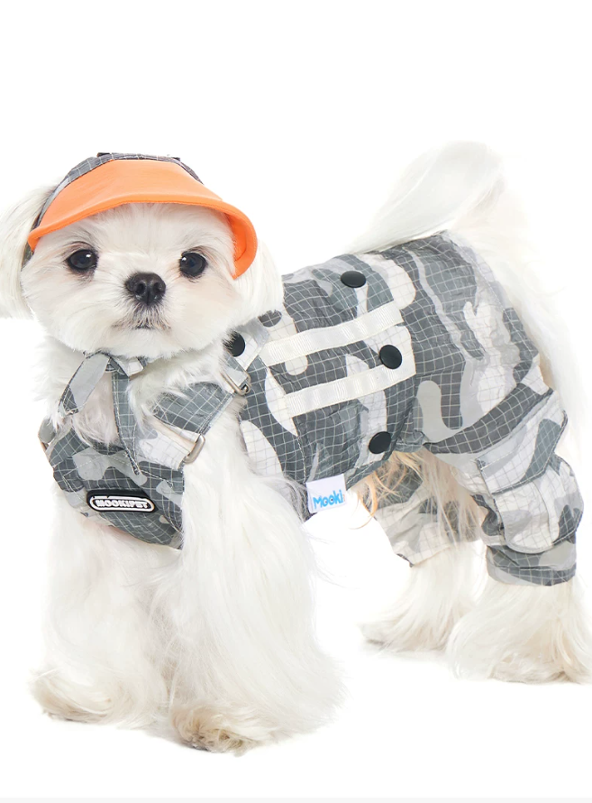 Camouflage Removable Pants Pet Set