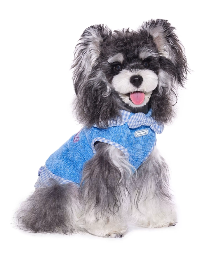 Spring Summer Casual Pet Vest for Bichon Yorkie Dogs