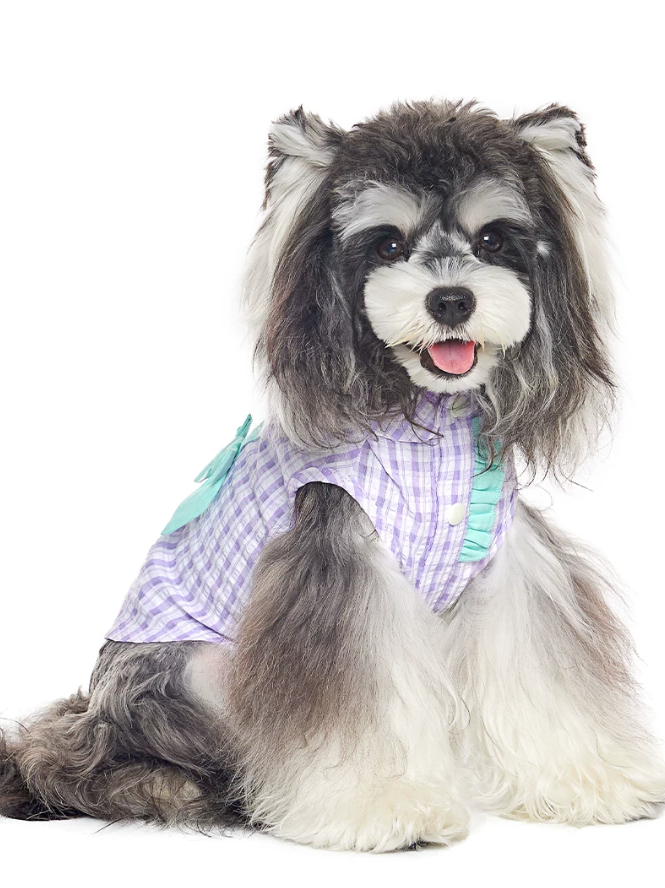 Linen Breeze Summer Pet Shirt Vest for Small Dogs