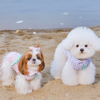 Linen Breeze Summer Pet Shirt Vest for Small Dogs