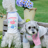 Spring Summer Fashion Pet T-Shirt for Cats & Dogs