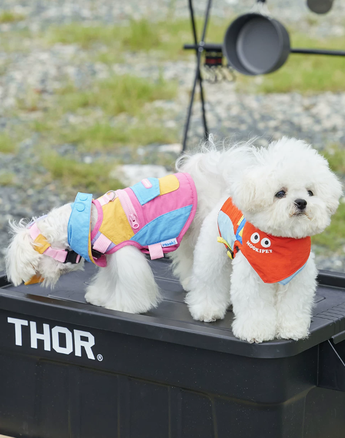 Leash Clip Adjustable Pet Vest for Small Dogs