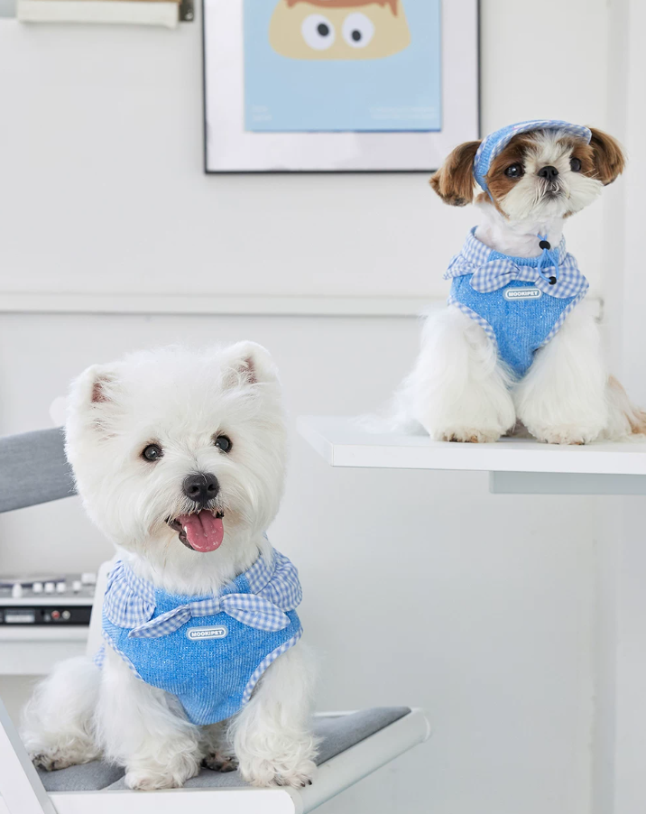 Spring Summer Casual Pet Vest for Bichon Yorkie Dogs