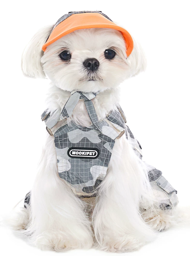 Camouflage Removable Pants Pet Set