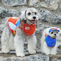 Leash Clip Adjustable Pet Vest for Small Dogs