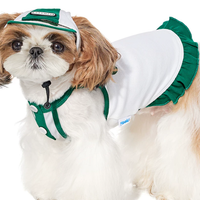 Summer Skirt Vest Outfit for Bichon Schnauzer Teddy Dogs