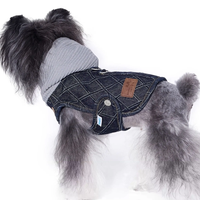 Stylish Denim Vest for Schnauzer Bichon Dogs