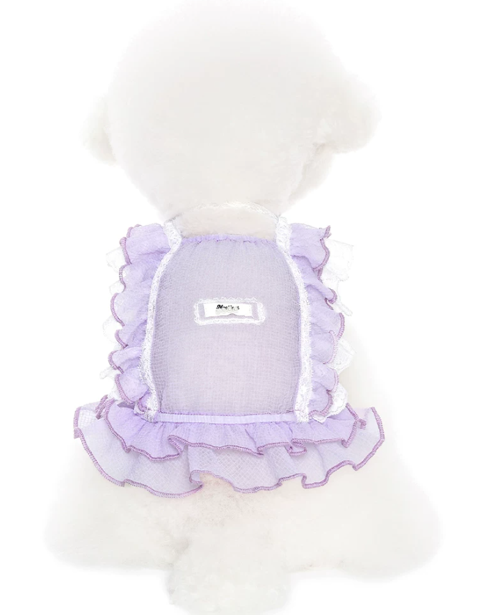 Lace Doll Style Summer Pet Blouse