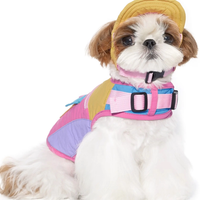 Leash Clip Adjustable Pet Vest for Small Dogs