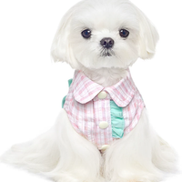 Linen Breeze Summer Pet Shirt Vest for Small Dogs