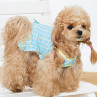 Classic Plaid Tie Shirt Pet Clothing
