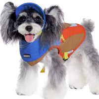 Leash Clip Adjustable Pet Vest for Small Dogs