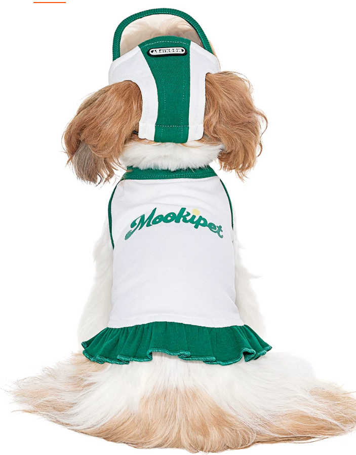 Summer Skirt Vest Outfit for Bichon Schnauzer Teddy Dogs