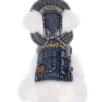 Harness Denim Summer Pet Shirt Vest