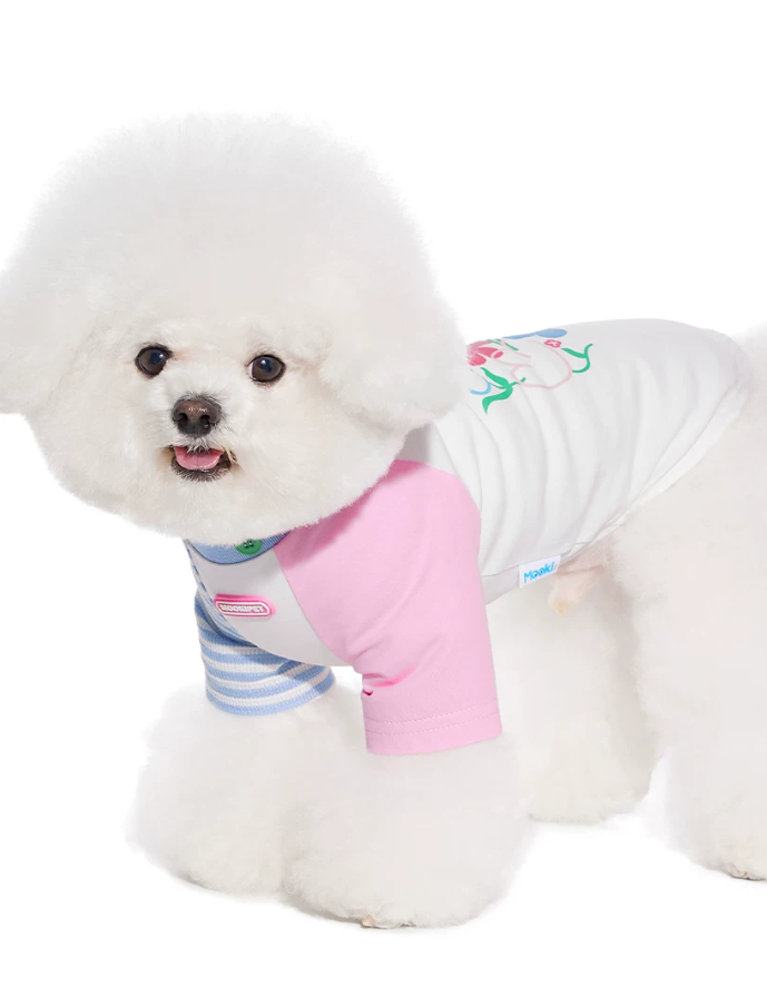 Spring Summer Fashion Pet T-Shirt for Cats & Dogs