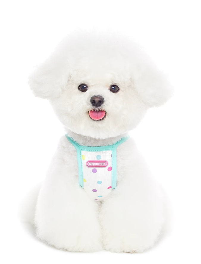 Polka Dot Cooling Strap Pet Outfit for Small Dogs
