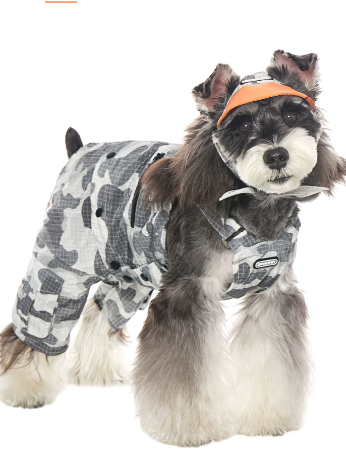 Camouflage Removable Pants Pet Set