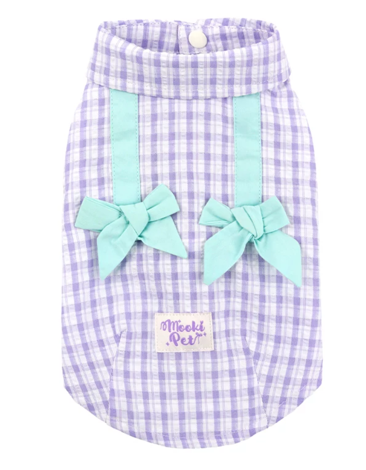 Linen Breeze Summer Pet Shirt Vest for Small Dogs